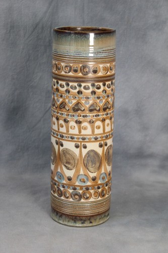 Denby minaret cylinder vase - cylinder,