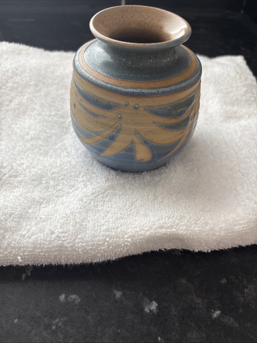 Bourne denby vase blue - bourne,