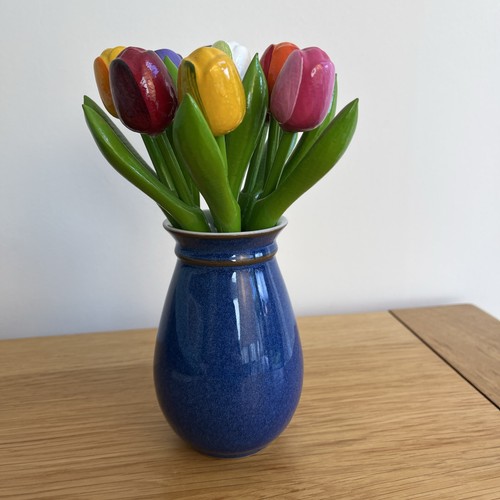 Denby imperial blue - denby, vase