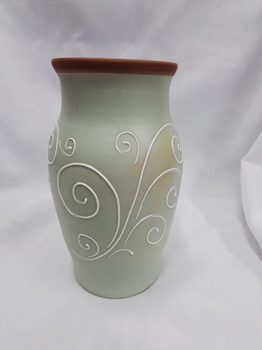 Denby stoneware vase - stoneware,