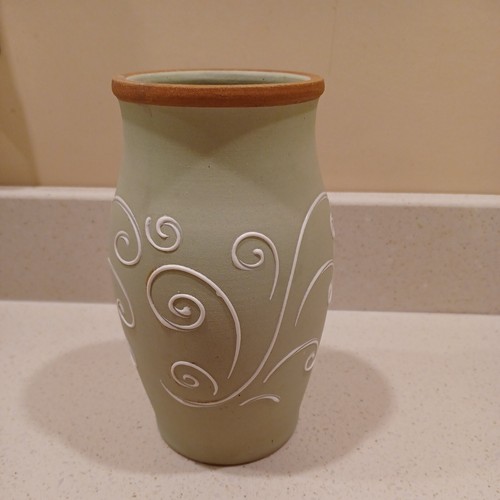 Retro denby ferndale vase - retro, 60s