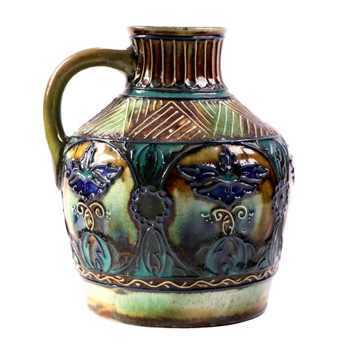 Denby pottery jug vase - pottery,