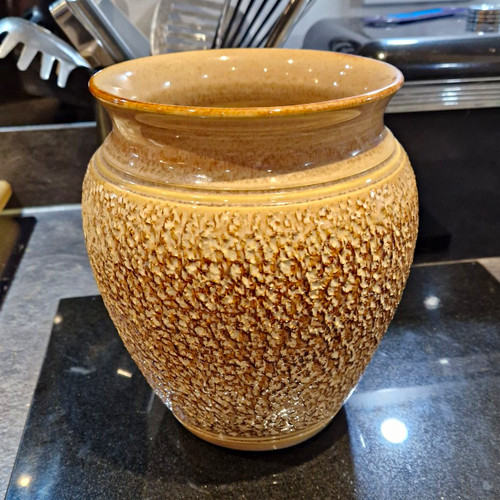 Denby english stoneware vase - denby,