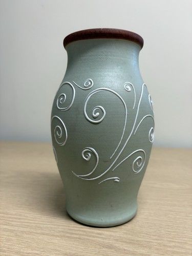 Vintage denby stoneware vase - vintage,
